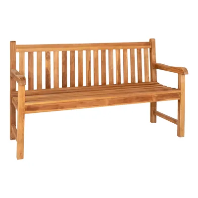 Ławka MEBLIVA Cabo Tekowa 150 cm - Naturalny