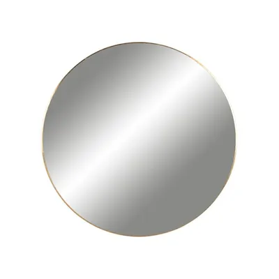 Lustro Jersey MEBLIVA Okrągłe Metalowe 60 cm - Złote