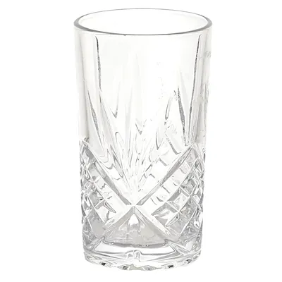 Szklanki MEBLIVA Bohemia 350ml, Szkło, Retro - Transparentne