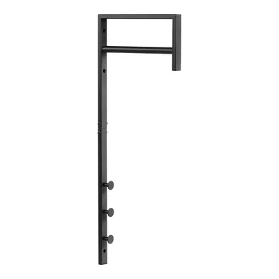 Wieszak Ścienny MEBLIVA Trento, Metalowy 82 cm - Czarny