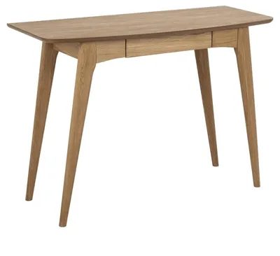 Biurko MEBLIVA Woodstock Skandynawskie 105 cm, Dąb Naturalny