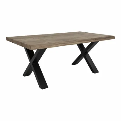 Stolik Kawowy MEBLIVA Toulon 70x120cm Drewno Dąb Dymiony - Naturalny