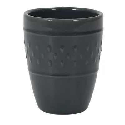 Kubek Do Espresso MEBLIVA Queso, Ceramika, 100ml - Szary Ciemny