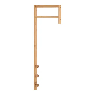Wieszak Ścienny MEBLIVA Trento Bambusowy 82 cm - Naturalny