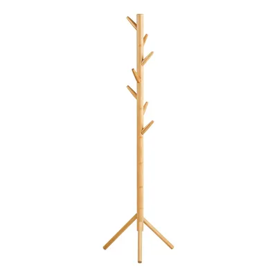 Wieszak Stojący MEBLIVA Wanaka Bambusowy 163 cm - Naturalny