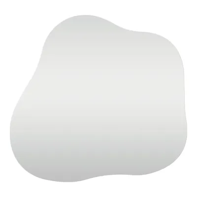 Lustro MEBLIVA Palermo 50x55cm Aluminium - Srebrny