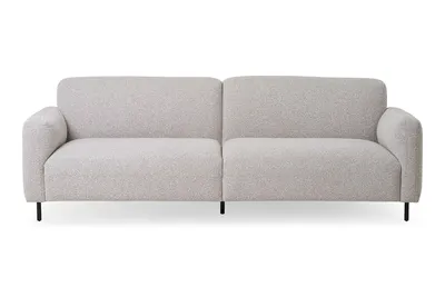 Sofa MEBLIVA Salvador Bouclé Skandynawska 228 cm - Beżowa