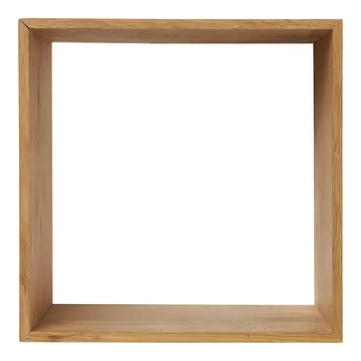 Półka Ścienna MEBLIVA Lattoon Drewniana 30 cm Dąb Naturalny