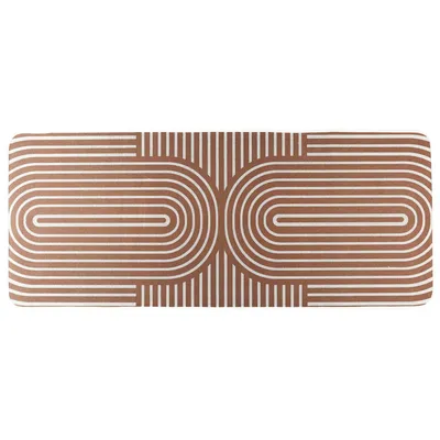Dywan MEBLIVA Arlla 50x120 cm, Poliester, Skandynawski - Czerwony