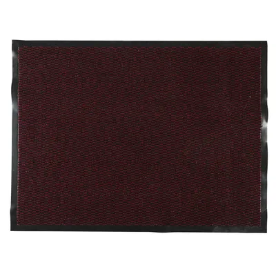 Wycieraczka MEBLIVA 60x80 cm Polipropylen - Bordowa
