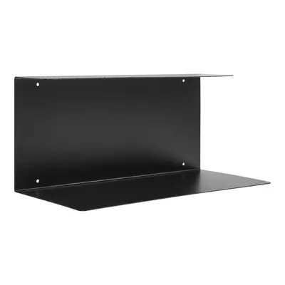 Półka Ścienna MEBLIVA Lille Metalowa 40 cm - Czarna
