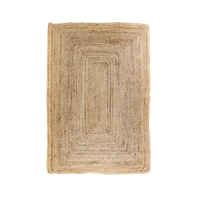 Dywan MEBLIVA Bombay 90x60 cm Juta Naturalny - Naturalny