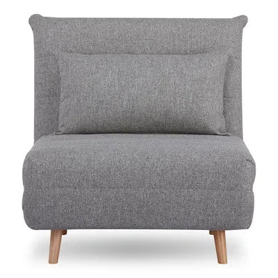 Sofa Rozkładana MEBLIVA Marlow 1, Skandynawska - Szara
