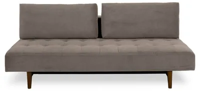 Sofa Rozkładana MEBLIVA Blain, Drewno Kauczukowe, Nowoczesna - Beżowa