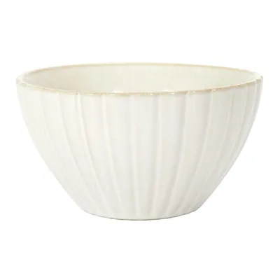 Miska Vlora MEBLIVA Ceramiczna 14,5cm Nowoczesna - Beżowa