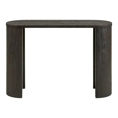 Konsola MEBLIVA Bibione Nowoczesna, Drewno MDF, 114 cm - Brązowa