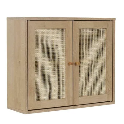 Szafka Wisząca MEBLIVA Bali MDF, 60x50 cm, Naturalna