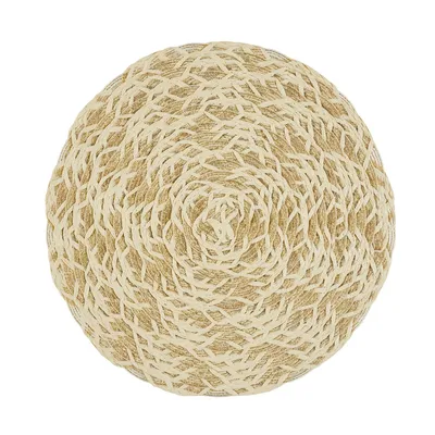 Podkładka Pod Talerz MEBLIVA Jute 38cm Poliester - Beżowy