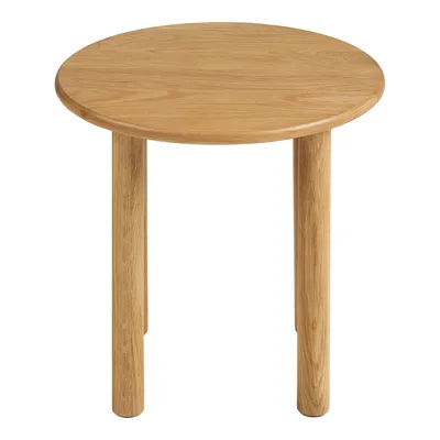 Stolik MEBLIVA Jena Dąb, Naturalny 40 cm - Kawowy