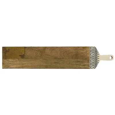 Deska Kuchenna MEBLIVA Dune, Drewno Mango 100 cm - Naturalny