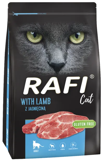 Dolina Noteci Rafi Cat Karma Sucha Dla Kota Z Jagnięciną 7kg