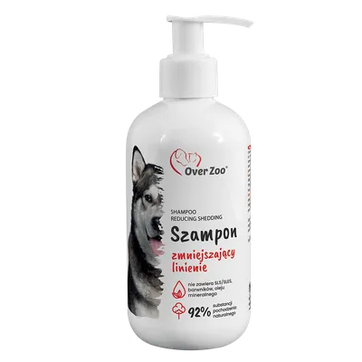 OVER ZOO Szampon Zmniejszający Lnienie Dla Psa 250ml