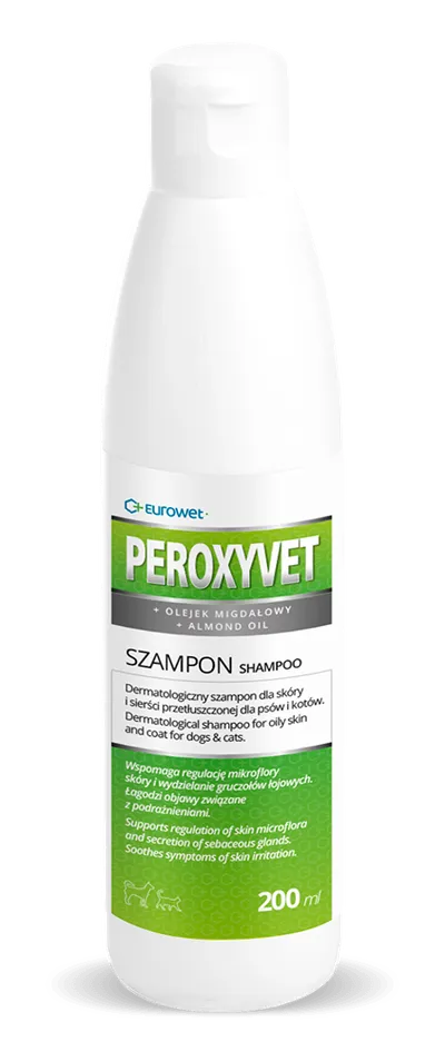 Eurowet Szampon Peroxyvet 200ml