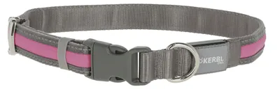 KERBL Obroża Podświetlana Light & Reflex 35-50CM - Różowa