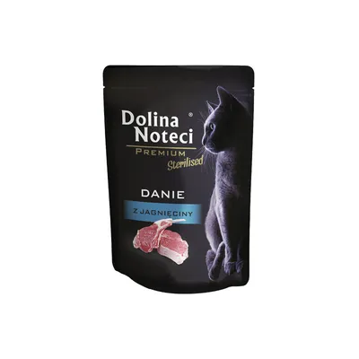 Dolina Noteci Premium Sterilised Danie Z Jagnięciny Dla Kota 85g