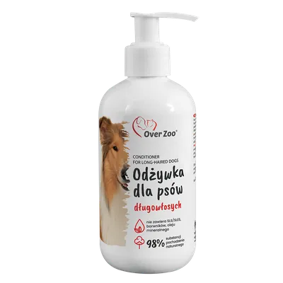 OVER ZOO Odżywka Dla Psów Długowłosych 240ml