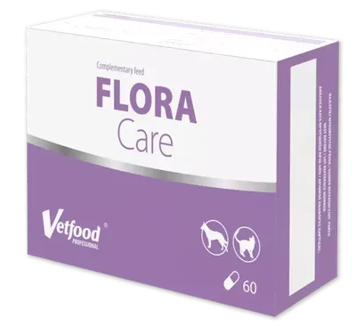 Vetfood Flora Care Suplement 60 Kapsułek