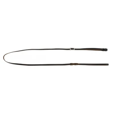 KERBL Smycz Skórzana GoLeyGo Vegas, Z Adapterem,brązowa, 10mm X 105-165CM,S,MAX.15KG
