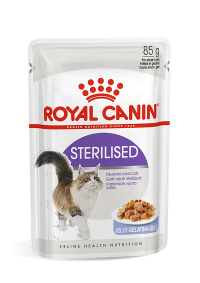 ROYAL CANIN Sterilised W Sosie 12x85g
