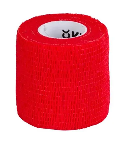 Kerbl Samoprzylepny Bandaż EquiLastic 5cm - Czerwony