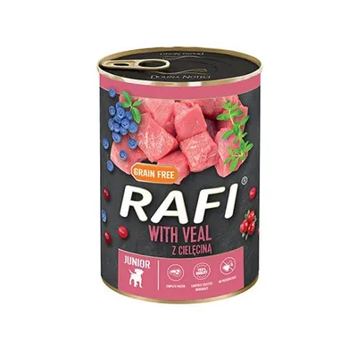 Dolina Noteci Rafi Junior Z Cielęciną 400g