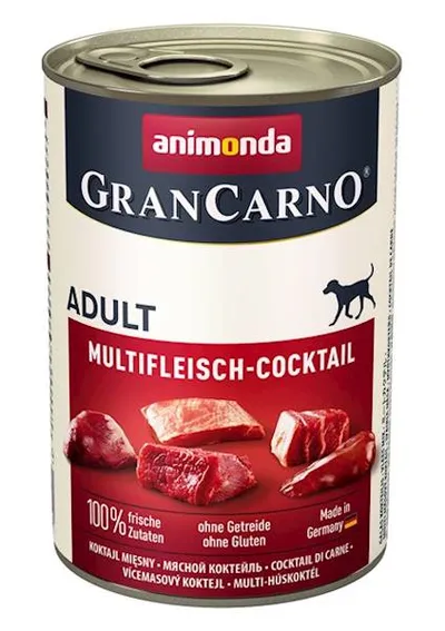 Animonda GranCarno Adult Dog Koktajl Mięsny 400g