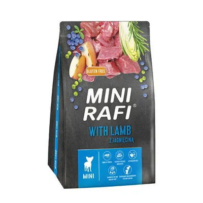 Karma Sucha Dla Psa Dorosłego Z Jagnięciną ZOOJOY Rafi Mini 3 kg