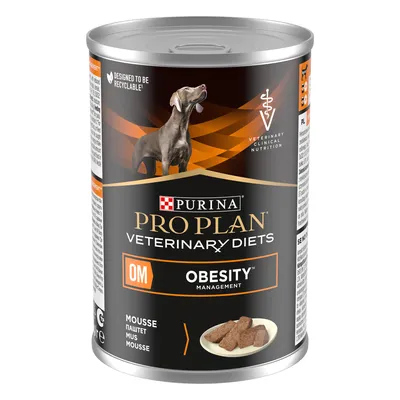 PRO PLAN Veterinary Diets OM Obesity Management Karma Mokra Dla Psa Mus 400g