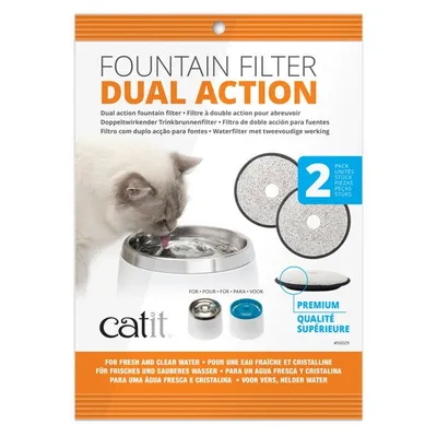 CATIT Filtr Wymienny Fresh & Clean 2 szt