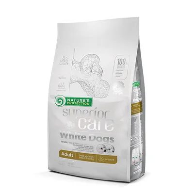 Nature's Protection Superior Care White Dogs Adult Small Breed With Lamb 1,5kg