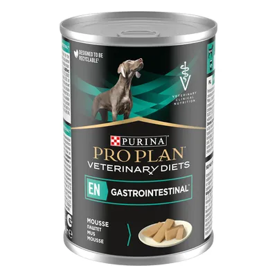 PURINA PRO PLAN Veterinary Diets EN Gastrointestinal Mus Dla Psa, Karma Na Zaburzenia Trawienia, 400 g