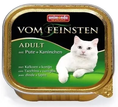 Animonda Vom Feinsten Adult Cat Indyk I Królik 100g