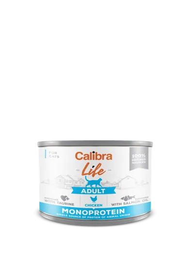 Calibra Cat Adult Life Karma Dla Kota Z Kurczakiem 200g