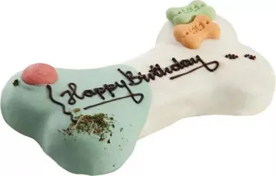 Lolo Pets Tort Dla Psa "Happy Birthday" Smak Mięsno-Warzywny 250g