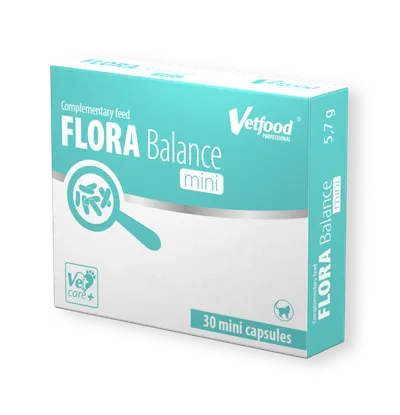 VETFOOD FLORA Balance Mini 30 Kapsułek