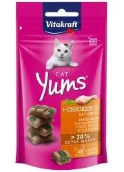 Vitakraft Cat Yums Przysmak Z Kurczakiem I Trawą 40g