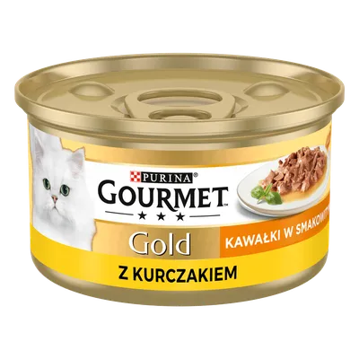 Purina Gourmet Gold Sauce Delight Z Kurczakiem 85g