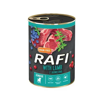 Dolina Noteci Rafi Junior Z Jagnięciną 400g