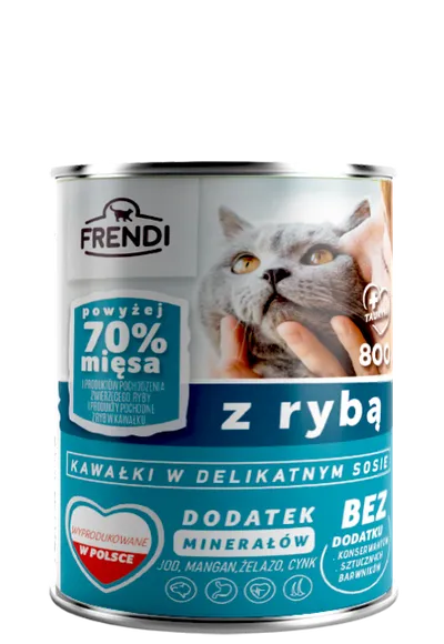 Frendi Kawałki W Delikatnym Sosie Z Rybą 800g