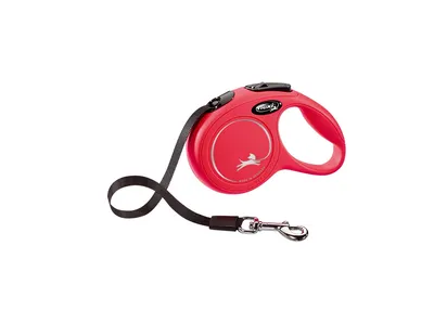 Flexi Smycz New Classic XS Taśma 3m 12kg - Czerwona